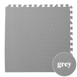 Dalles de Sol en Caoutchouc Premium pour Fitness et Yoga - COULEUR GRIS