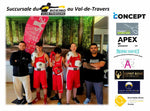 Combinaison de boxe amateur pour le boxing club fribourg