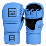 Gants de MMA personnalisé - couleur bleu