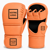 Gants de MMA personnalisé - couleur orange