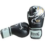 Gants de boxe Dragon noir, compétition
