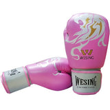 Gants de boxe Dragon rose, compétition