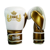 Gants de boxe KING (Blanc et Or)