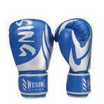 Gants de boxe Bleu, gants de compétition, pour boxeur amateur et professionnel