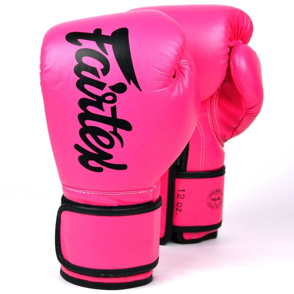 Gants de boxe FAIRTEX (Rose) | Esprit-boxe.com & Esprit-Boxe.com