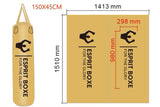 Sac de frappe couleur doré, plan de fanrication