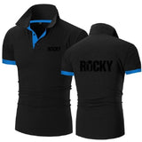 Polo Rocky Balboa (sportswear) - couleur noir