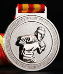 Médaille boxe ARGENT