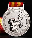 Médaille boxe ARGENT