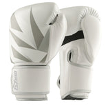 Gants de boxe Fighter 2.0 (blanc et argent)