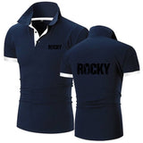 Polo Rocky Balboa (sportswear) - couleur bleu marine