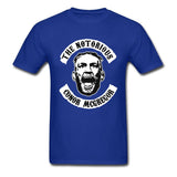 T shirt The Notorius McGregor (couleur bleu)