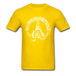 T Shirt Gants de boxe vintage (couleur jaune)