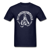 T Shirt Gants de boxe vintage (couleur bleu marine)