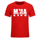 T-Shirt MMA Life (rouge)