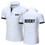 Polo Rocky Balboa (sportswear) - couleur blanc