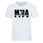T-Shirt MMA Life (blanc)