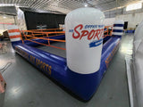 Ring de boxe gonflable pour l'Office Municipal des Sports.