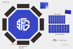 Plan de fabrication cage MMA pour Strong Fight Gym