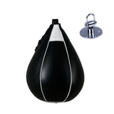 Poire de vitesse boxe coloris noir avec sa rotule de fixation chromée
