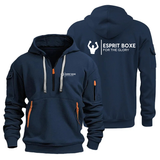 Pull Esprit Boxe - bleu marine