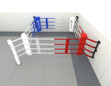 Ring de boxe avec fixation murale