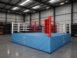 Ring de boxe de compétition officiel pour la Fédération Francaise de SAVATE boxe francaise - monté à l'usine