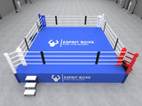 Ring de boxe olympique conforme aux normes olympiques et certifié CE