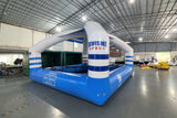 Ring de boxe gonflable avec tonnelle personnalisé, gonflé à l'usine