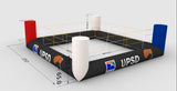 Ring de boxe gonflable pour club de boxe située à la REUNION