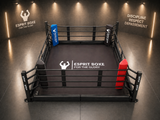 Ring de boxe pliable pour une salle de sport privé et premium