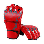 Gants MMA rouge