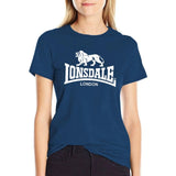 T-Shirt Lonsdale (pour femme) - marine
