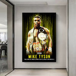 Tableau boxe Mike Tyson (Matrix)