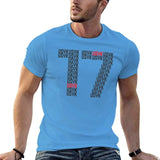 T-Shirt USYK 17 - bleu