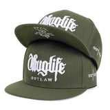 Casquette boxe Thuglife (couleur vert militaire)