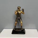 Statue boxeur (cuivré)