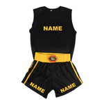 Tenue de boxe anglaise (couleur noire)