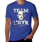 T-Shirt Team Usyk - bleu