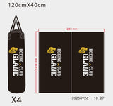 Sac de frappe personnalisée pour un club de boxe Suisse