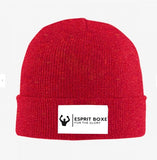 Bonnet tricot Esprit Boxe (rouge)