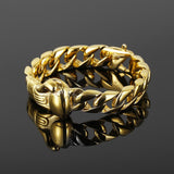 Bracelet gant de boxe or, vue d'ensemble