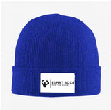 Bonnet tricot Esprit Boxe (bleu ciel)