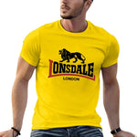 T-Shirt Lonsdale (classique) - jaune