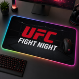 Tapis de souris UFC RGB rétroéclairé, vue d'ensemble
