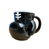 Tasse gant de boxe noire