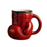 Tasse gant de boxe rouge