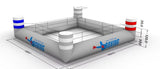 Ring de boxe gonflable pour Bron Boxing Club