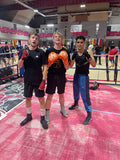 Champion de boxe belge s'entraine avec du matériel esprit boxe