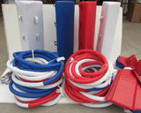 Jeu complet de cordes pour ring de boxe